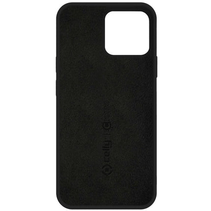 Cromo měkké gumové pouzdro iPhone 13 černá