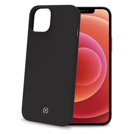 Cromo měkké gumové pouzdro iPhone 14 Plus černá