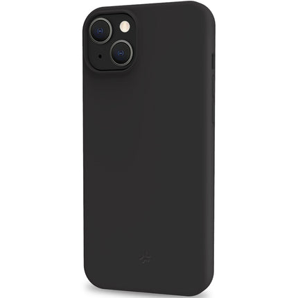 Cromo měkké gumové pouzdro iPhone 15 Plus černá
