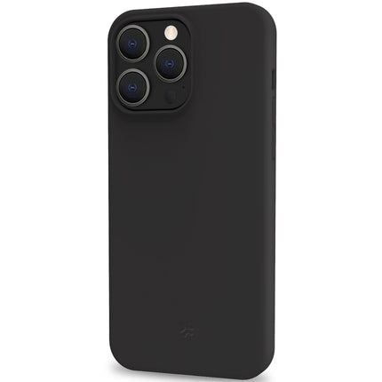Cromo měkké gumové pouzdro iPhone 15 Pro Max černá