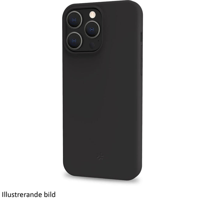 Cromo měkké gumové pouzdro iPhone 16 Pro černá