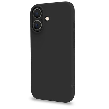 Cromo měkké gumové pouzdro iPhone 16e černá