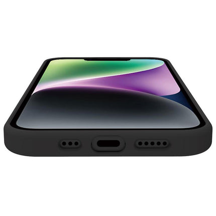 Cromomag magnetické měkké gumové pouzdro MagSafe iPhone 15 černá