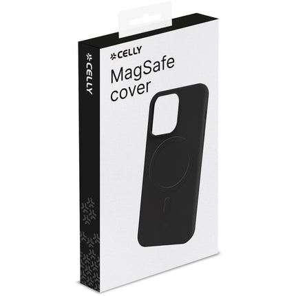 Cromomag měkké gumové pouzdro MagSafe iPhone 15 Plus černá