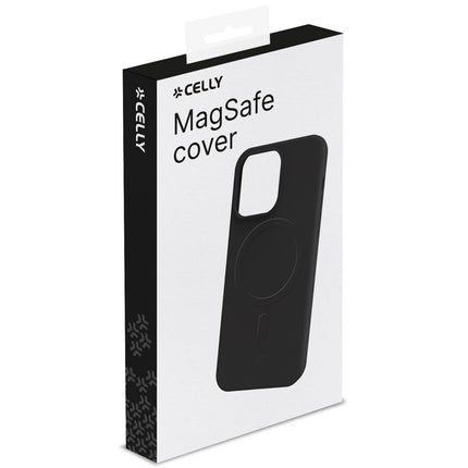 Cromomag měkké gumové pouzdro MagSafe iPhone 15 Pro Max černá