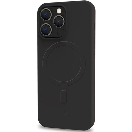 Cromomag měkké gumové pouzdro MagSafe iPhone 15 Pro Max černá