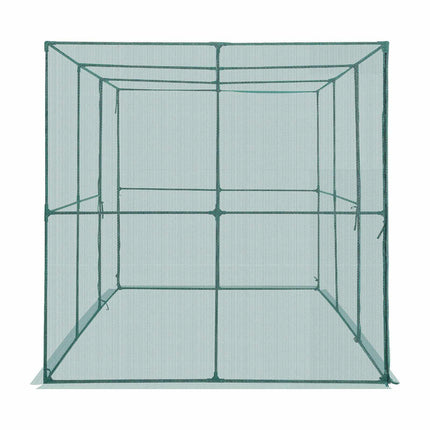 Crop Cage Mesh Plant Tent, Zipper Door, 2.9 x 1.94 x 1.94 m