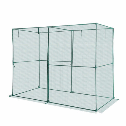 Crop Cage Plant Protection Tent 2.39x1.2x1.8m, Zipper Door