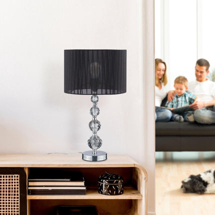 Křišťálová stolní lampa