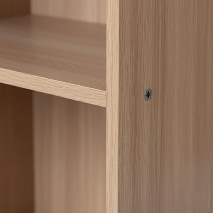 Cube Bookcase, Freestanding Shelf with Non-Slip Feet