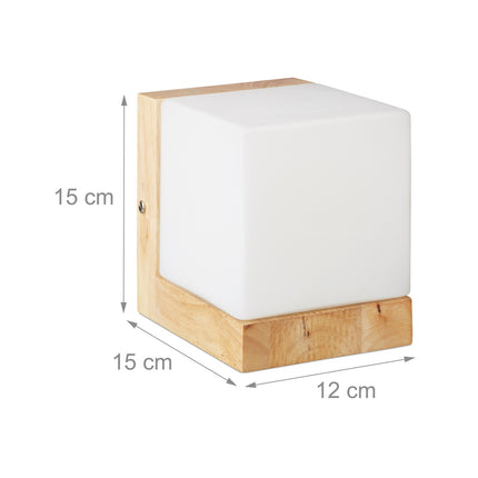 Nástěnná lampa kostka
