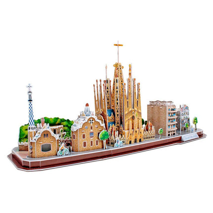 Cubicfun 3D puzzle City Line Barcelona