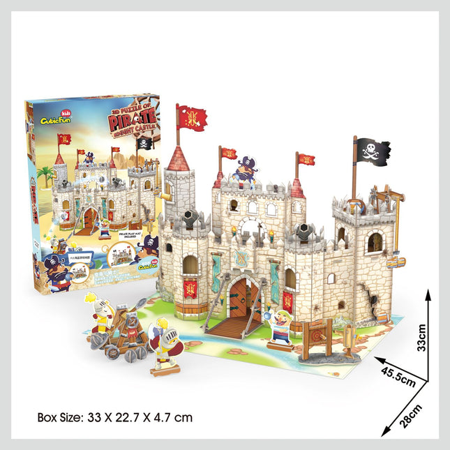 Cubicfun 3D Puzzle Pirate Knight Castle