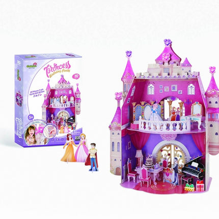 Cubicfun 3D puzzle princeznin narozeninový domek