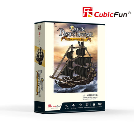 Cubicfun 3D puzzle loď Queen Ann´s Revenge