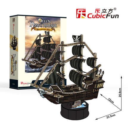Cubicfun 3D puzzle loď Queen Ann´s Revenge