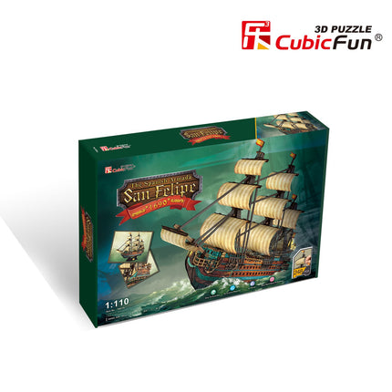 Cubicfun 3D puzzle Španělská armáda: San Felipe