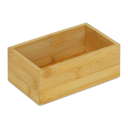 Cuboid box made of bamboo