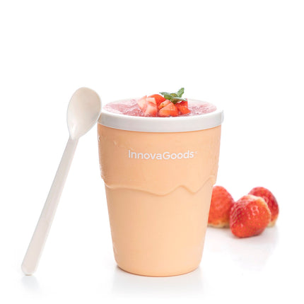 Kelímek na výrobu zmrzliny a ledové tříště s recepty Frulsh InnovaGoods