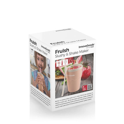 Kelímek na výrobu zmrzliny a ledové tříště s recepty Frulsh InnovaGoods