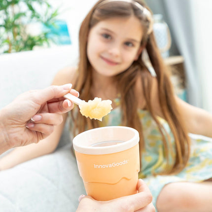 Kelímek na výrobu zmrzliny a ledové tříště s recepty Frulsh InnovaGoods