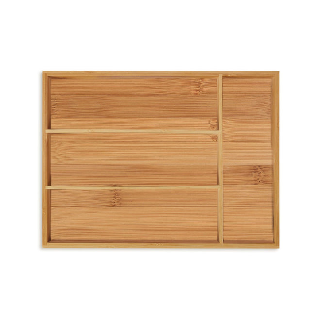 Box na příbory bambus 4 přihrádky