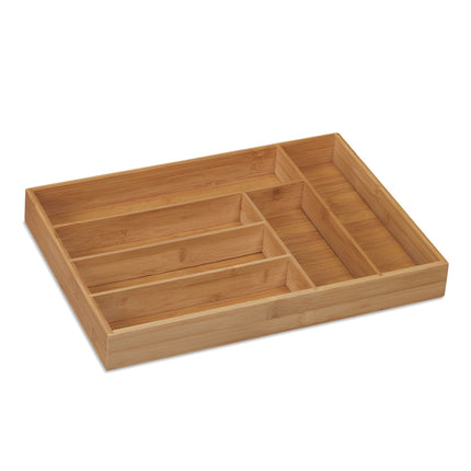 Box na příbory bambus 6 přihrádek