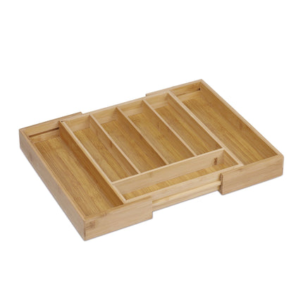 Box na příbory bambus rozšiřitelný
