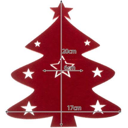 Besteckkasten - Weihnachtsbäume, 12-tlg. Ruhhy 22304 