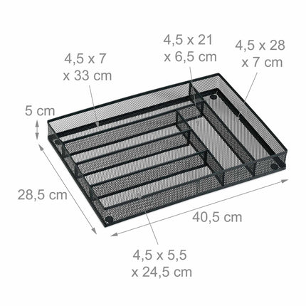 Příborník do kovových boxů