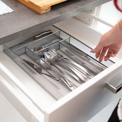 Příborník z kovové mřížky L