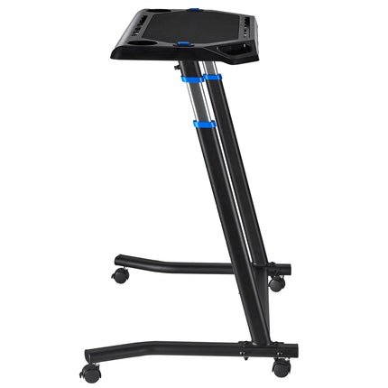 Cycling Desk – Foldable Height-Adjustable, Locking Wheels