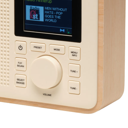 Rádio DAB+ a FM částečně z bioplastu
