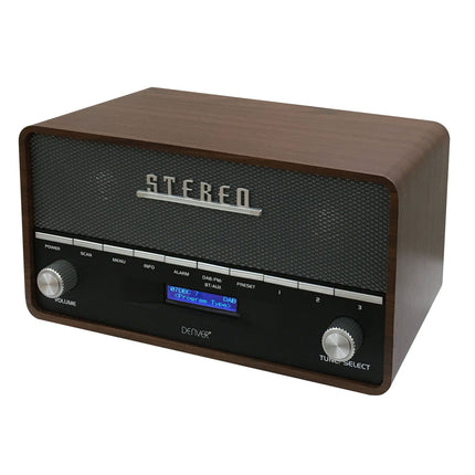 Rádio DAB+ a FM v retro designu