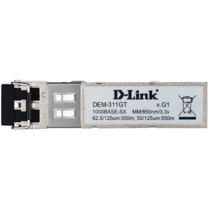 DEM-311GT 1portový Mini-GBIC SFP na 1000BaseSX ethernetový modul 550m