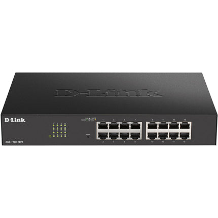 DGS-1100-16V2 16portový smart spravovatelný gigabitový switch