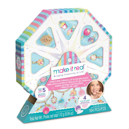 DIY Bracelet Set with Lip Glosses for Creative Crafting Fun