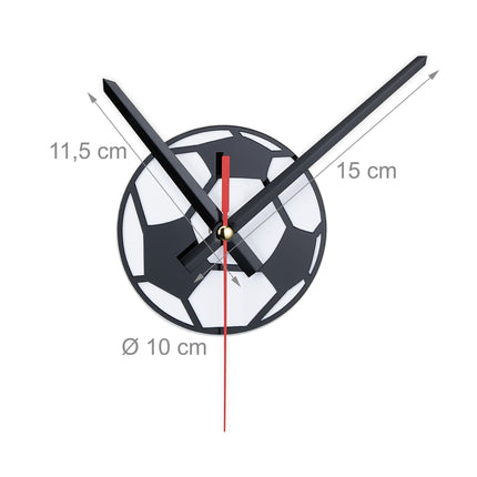 Nástěnné hodiny DIY "Fotbal