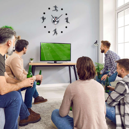 Nástěnné hodiny DIY "Fotbal