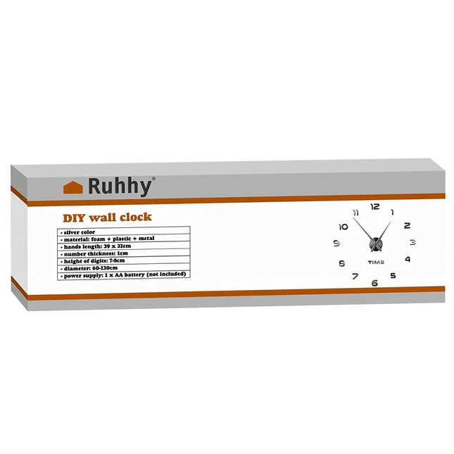 Nástěnné hodiny DIY Ruhhy 22143