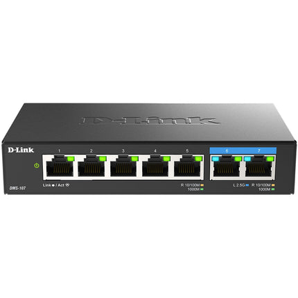 DMS-107 7portový multigigabitový switch