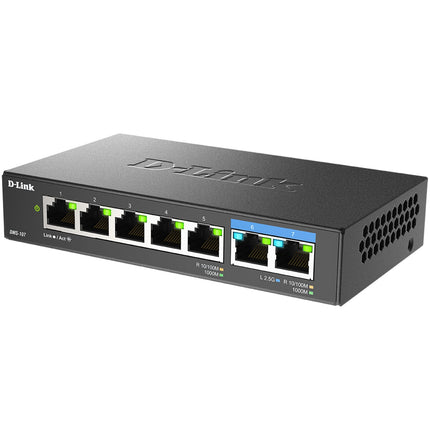 DMS-107 7portový multigigabitový switch