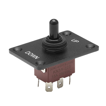 DPDT 6-Pin Momentary Toggle Switch, Waterproof Boot