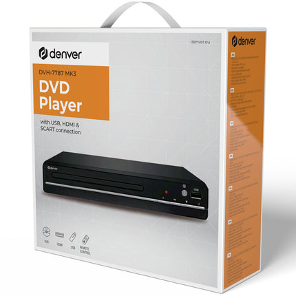 DVD přehrávač s HDMI, Scart, USB – multiregion, 1080P