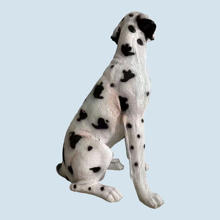 Zahradní socha psa dalmatina, polyresin, 83 cm