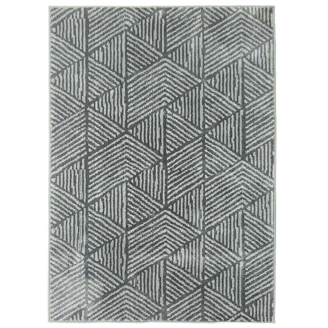 Dark Grey Washable Living Room Rug – 150 x 80 cm