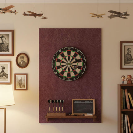 Dartboard-Surround, 6-teiliger Filz-Wandschutz