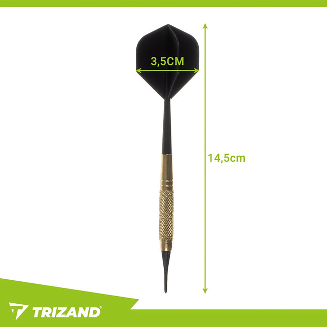 Darts Set for Electronic Dartboard, 12 Pcs + 200 Tips