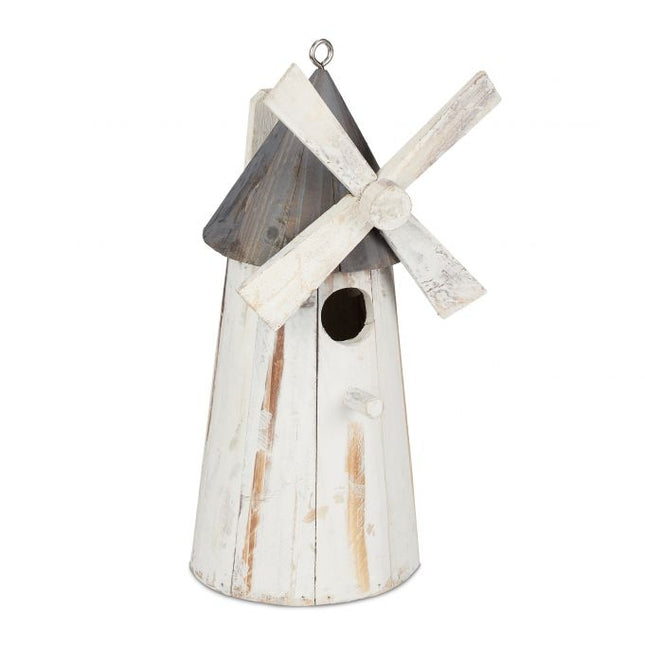Deco birdhouse windmill