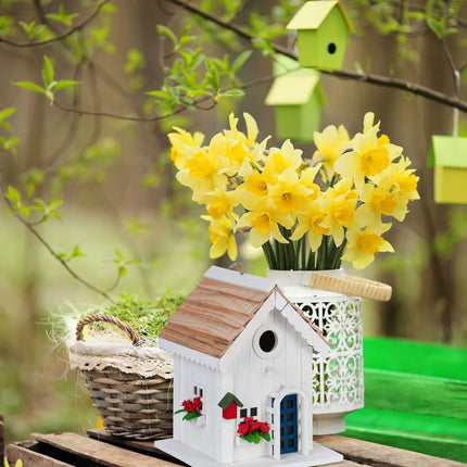 Decorative birdhouse in country style